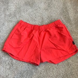 Coral Patagonia Barely Baggies